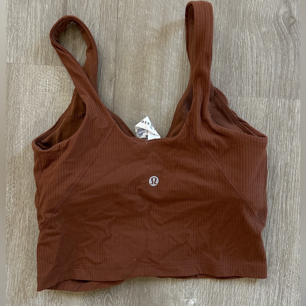 Lululemon Align Ribbed Crop Tank Top - Picture 2 of 4